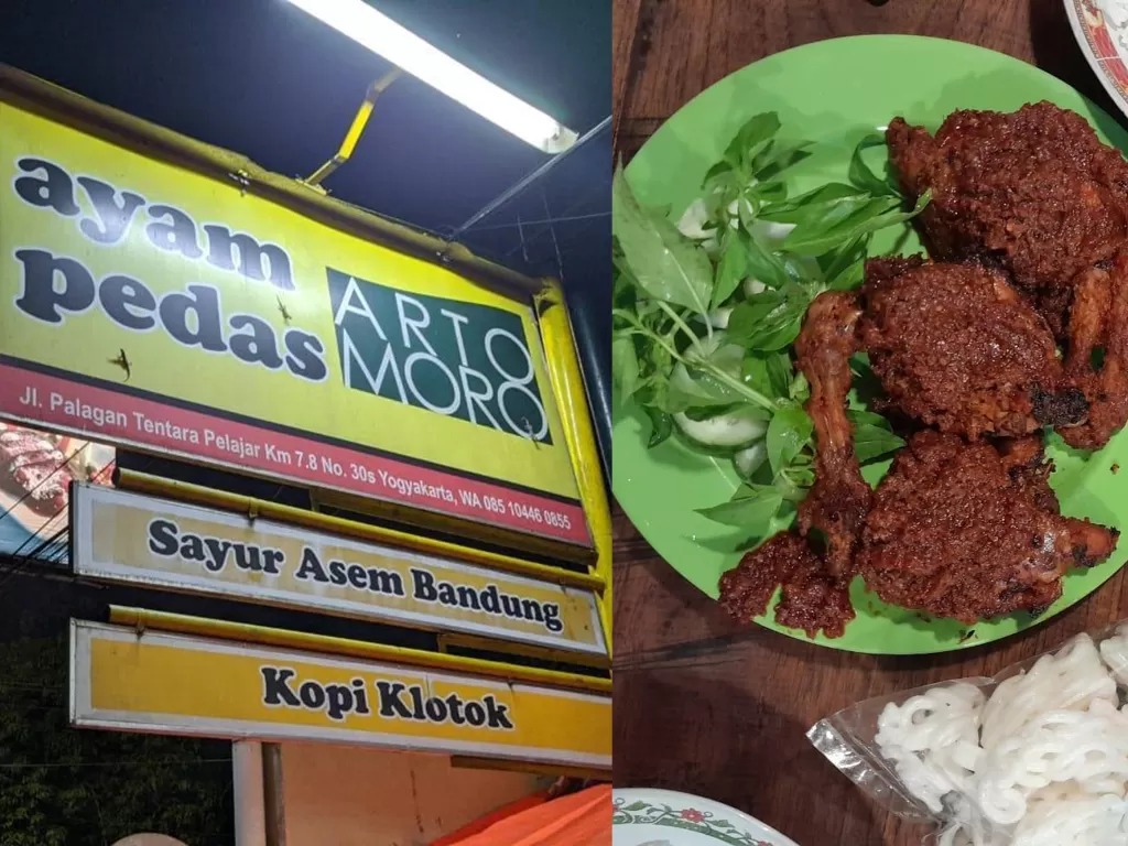 Ayam Pedas Artomoro Jogja